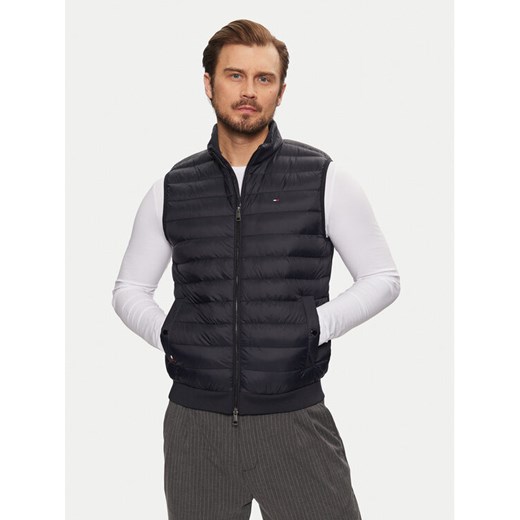Tommy Hilfiger Kamizelka MW0MW38982 Granatowy Regular Fit ze sklepu MODIVO w kategorii Kamizelki męskie - zdjęcie 182641132