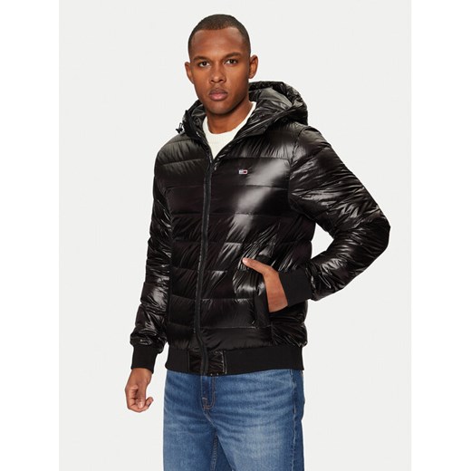 Tommy Jeans Kurtka przejściowa DM0DM20659 Czarny Regular Fit ze sklepu MODIVO w kategorii Kurtki męskie - zdjęcie 182641162