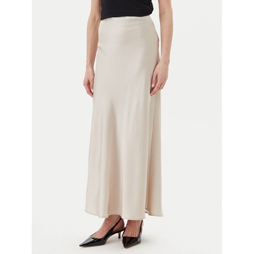Bruuns Bazaar Spódnica maxi Joanelle BBW4296 Écru Regular Fit ze sklepu MODIVO w kategorii Spódnice - zdjęcie 182641170
