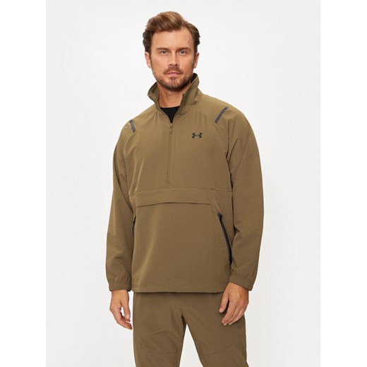 Under Armour Kurtka anorak UA Unstoppable 1389355 Brązowy Regular Fit ze sklepu MODIVO w kategorii Kurtki męskie - zdjęcie 182641300