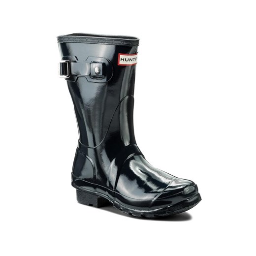Hunter Kalosze Org Short Gloss WFS1000RGL Granatowy ze sklepu MODIVO w kategorii Kalosze damskie - zdjęcie 182641371