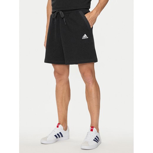 adidas Szorty sportowe Seasonal Essentials IW6360 Czarny Regular Fit ze sklepu MODIVO w kategorii Spodenki męskie - zdjęcie 182641403