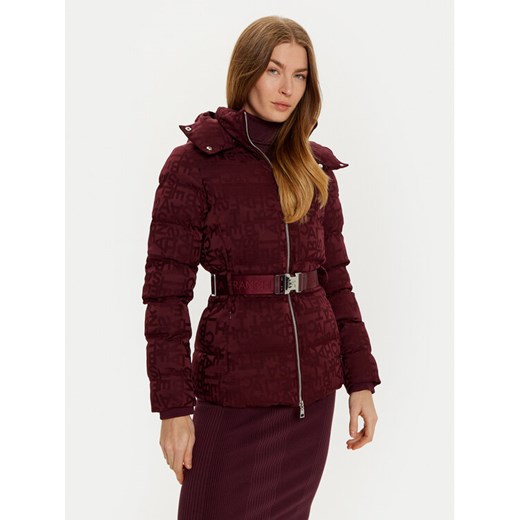 Elisabetta Franchi Kurtka przejściowa PI-70D-46E1-V640 Bordowy Regular Fit ze sklepu MODIVO w kategorii Kurtki damskie - zdjęcie 182641421