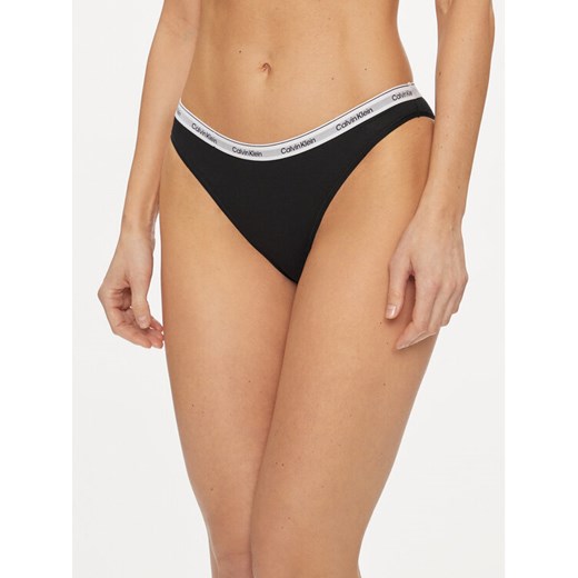 Calvin Klein Underwear Figi klasyczne 000QD5044E Czarny ze sklepu MODIVO w kategorii Majtki damskie - zdjęcie 182641422