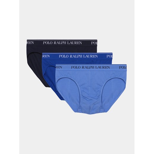 Polo Ralph Lauren Komplet 3 par slipów 714835884004 Kolorowy ze sklepu MODIVO w kategorii Majtki męskie - zdjęcie 182641433
