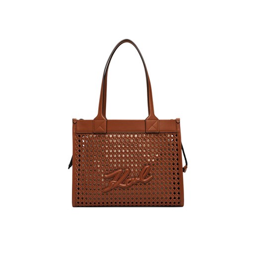KARL LAGERFELD Torebka A2W30052 Brązowy ze sklepu MODIVO w kategorii Torby Shopper bag - zdjęcie 182641532