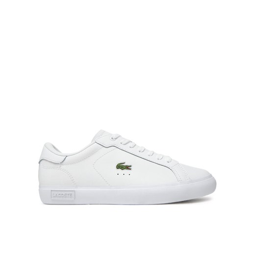 Lacoste Sneakersy Powercourt 7-49SFA0086 Biały ze sklepu MODIVO w kategorii Buty sportowe damskie - zdjęcie 182641543