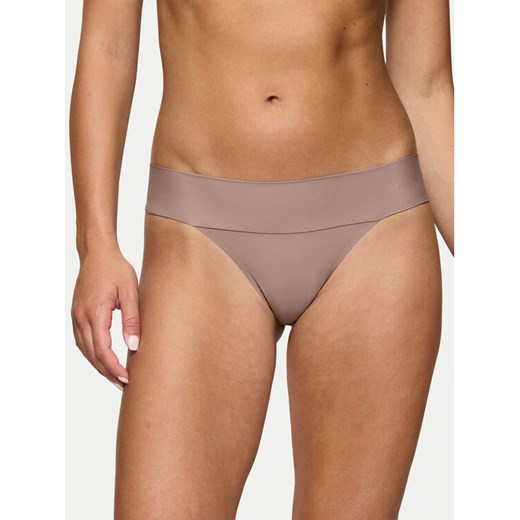 Triumph Stringi Make-Up Illusion 10218386 Brązowy ze sklepu MODIVO w kategorii Majtki damskie - zdjęcie 182641551