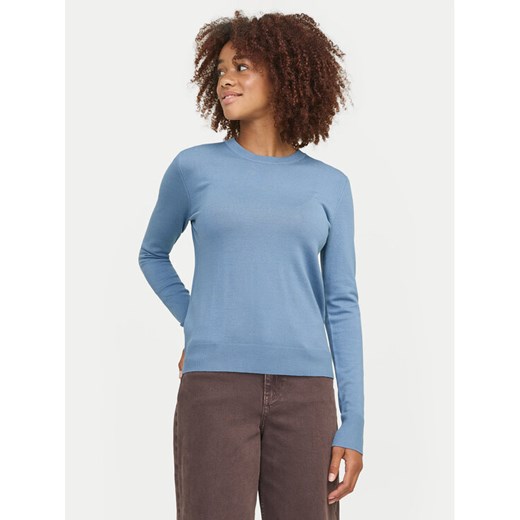 JJXX Sweter Cara 12255368 Niebieski Slim Fit ze sklepu MODIVO w kategorii Swetry damskie - zdjęcie 182641562