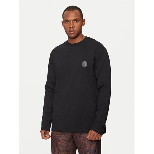 Just Cavalli Longsleeve 77OAHE10 Czarny Regular Fit ze sklepu MODIVO w kategorii T-shirty męskie - zdjęcie 182641591