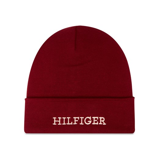 Tommy Hilfiger Czapka Corporate AU0AU01737 Bordowy ze sklepu MODIVO w kategorii Czapki dziecięce - zdjęcie 182641614