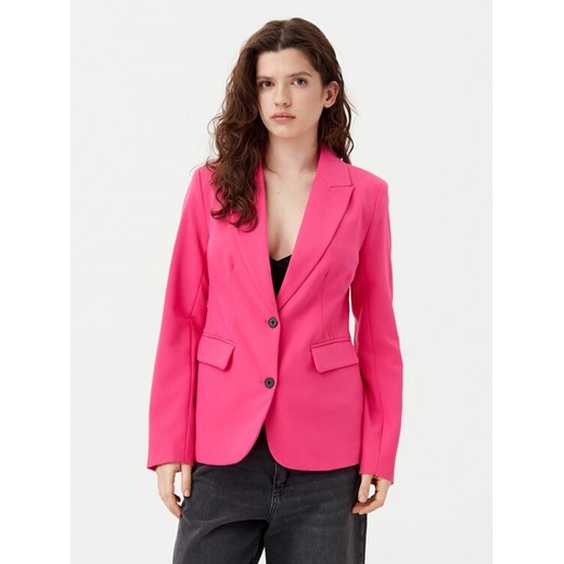 ONLY Marynarka Raven 15338389 Różowy Slim Fit ze sklepu MODIVO w kategorii Marynarki damskie - zdjęcie 182641671