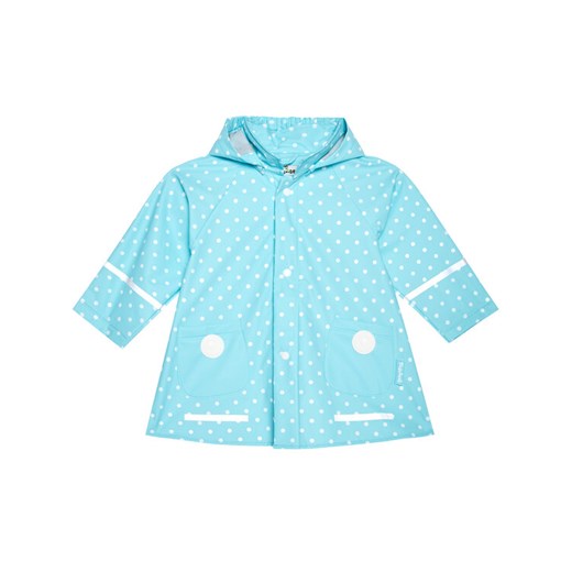 Playshoes Kurtka przeciwdeszczowa 408566 M Błękitny Regular Fit ze sklepu MODIVO w kategorii Odzież dziecięca - zdjęcie 182641672