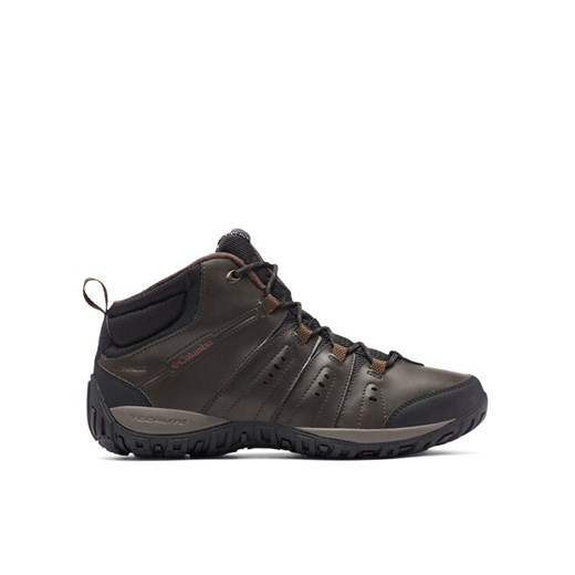 Columbia Trekkingi Woodburn II Chukka Wp Omni-Heat 2105171 Brązowy ze sklepu MODIVO w kategorii Buty trekkingowe męskie - zdjęcie 182641692