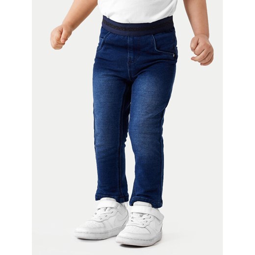 NAME IT Jeansy 13204428 Granatowy Slim Fit ze sklepu MODIVO w kategorii Spodnie dziewczęce - zdjęcie 182641804