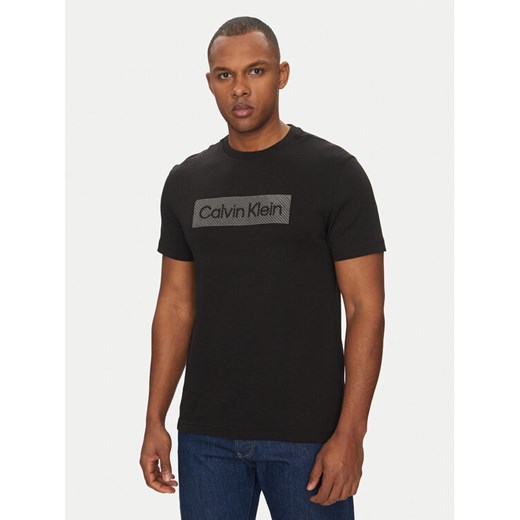 Calvin Klein T-Shirt K10K112491 Czarny Regular Fit ze sklepu MODIVO w kategorii T-shirty męskie - zdjęcie 182641834
