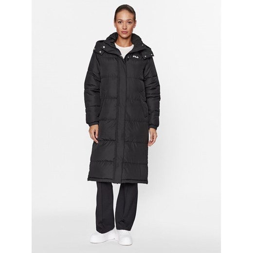 Fila Kurtka zimowa FAW0546 Czarny Regular Fit ze sklepu MODIVO w kategorii Kurtki damskie - zdjęcie 182641922