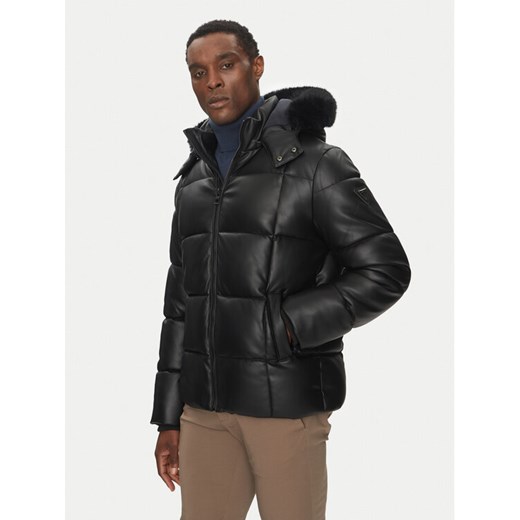 Guess Kurtka zimowa M4BL33 WGJB0 Czarny Regular Fit ze sklepu MODIVO w kategorii Kurtki męskie - zdjęcie 182641923