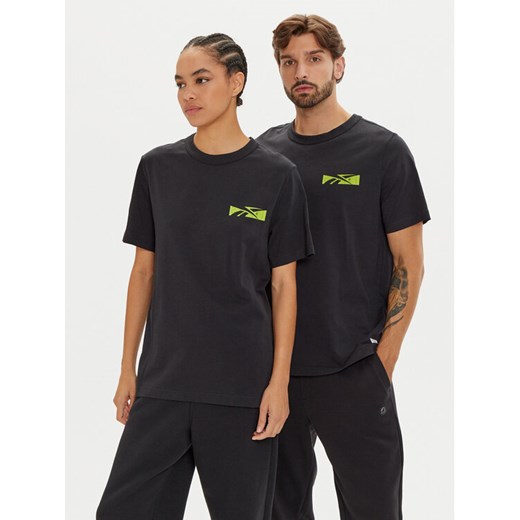 Reebok T-Shirt Unisex Not A Spectator 100075624 Czarny Relaxed Fit ze sklepu MODIVO w kategorii T-shirty męskie - zdjęcie 182641930
