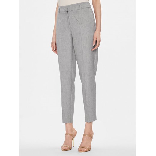 ONLY Chinosy Veronica 15291514 Szary Slim Fit ze sklepu MODIVO w kategorii Spodnie damskie - zdjęcie 182641932