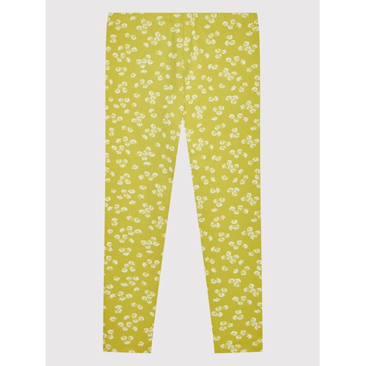 United Colors Of Benetton Legginsy 3XHECF00C Zielony Slim Fit ze sklepu MODIVO w kategorii Spodnie dziewczęce - zdjęcie 182641934