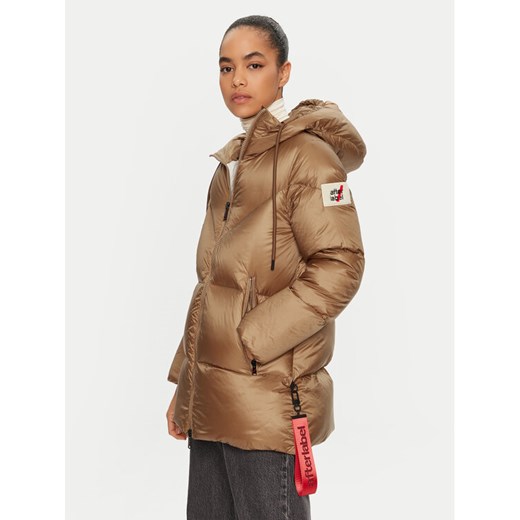 AFTER LABEL Kurtka puchowa Vienna A00029 Beżowy Regular Fit ze sklepu MODIVO w kategorii Kurtki damskie - zdjęcie 182641992