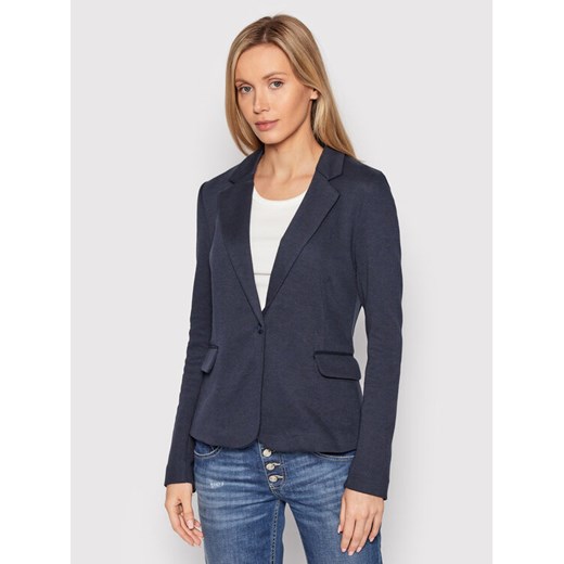 Vero Moda Marynarka Julia 10154123 Granatowy Regular Fit ze sklepu MODIVO w kategorii Marynarki damskie - zdjęcie 182642140