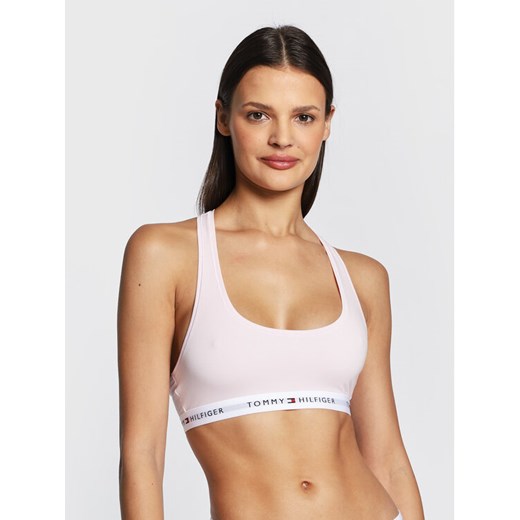 Tommy Hilfiger Biustonosz top UW0UW03820 Różowy ze sklepu MODIVO w kategorii Biustonosze - zdjęcie 182642141