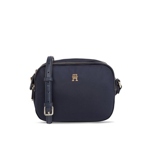 Tommy Hilfiger Torebka Poppy Th Crossover AW0AW15638 Granatowy ze sklepu MODIVO w kategorii Listonoszki - zdjęcie 182642152