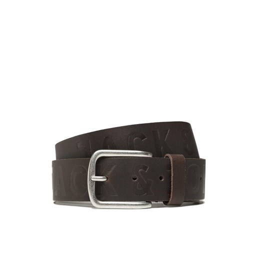 Jack&Jones Pasek Męski Jacporto 12229512 Brązowy ze sklepu MODIVO w kategorii Paski męskie - zdjęcie 182642201