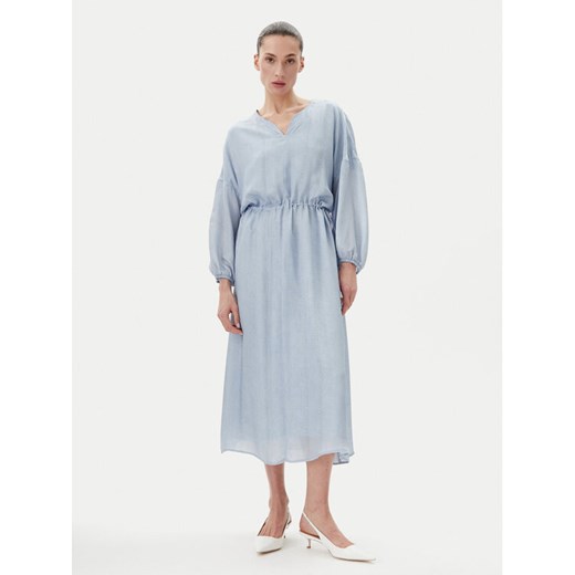 Bruuns Bazaar Sukienka letnia Sinapsis Cata BBW4441 Niebieski Loose Fit ze sklepu MODIVO w kategorii Sukienki - zdjęcie 182642231