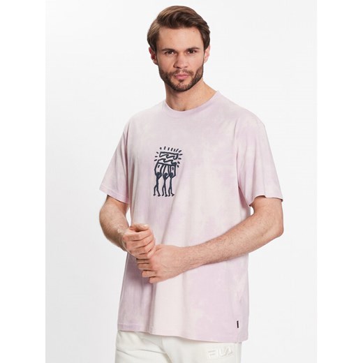 Billabong T-Shirt Together ABYZT01737 Różowy Regular Fit ze sklepu MODIVO w kategorii T-shirty męskie - zdjęcie 182642233