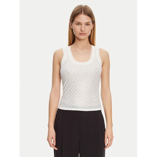 Marciano Guess Top 5RGP21 6311A Écru Regular Fit ze sklepu MODIVO w kategorii Bluzki damskie - zdjęcie 182642274