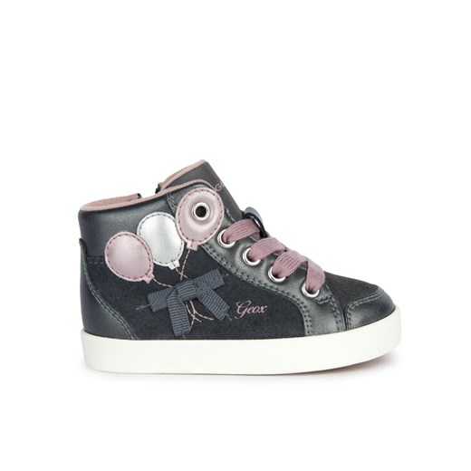 Geox Sneakersy B Kilwi Girl B36D5B 022NF C1377 M Szary ze sklepu MODIVO w kategorii Buty sportowe dziecięce - zdjęcie 182642341