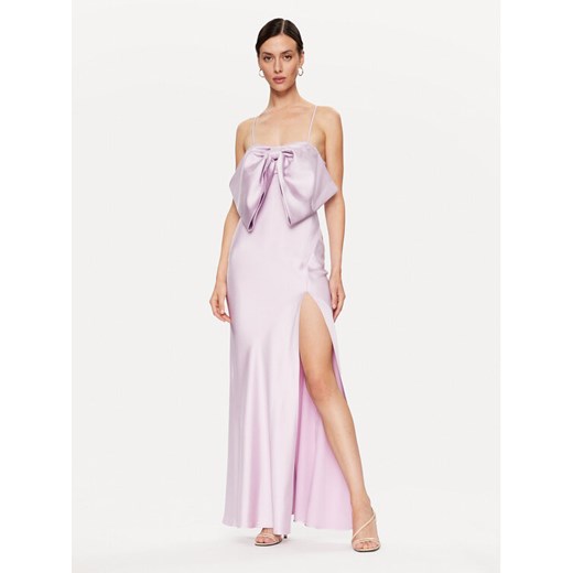 Pinko Sukienka wieczorowa Isotono 101658 Z345 Fioletowy Regular Fit Pinko 46 MODIVO