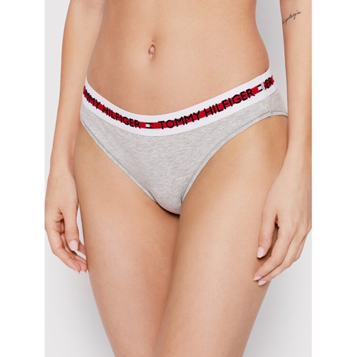 Tommy Hilfiger Figi klasyczne UW0UW02455 Szary ze sklepu MODIVO w kategorii Majtki damskie - zdjęcie 182642344