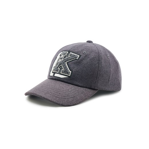Karl Kani Czapka z daszkiem Retro Patch Wool Blend 7004999 Szary ze sklepu MODIVO w kategorii Czapki z daszkiem męskie - zdjęcie 182642390