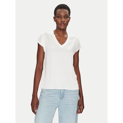 ViCOLO Bluzka TD0009 Biały Relaxed Fit ze sklepu MODIVO w kategorii Bluzki damskie - zdjęcie 182642414