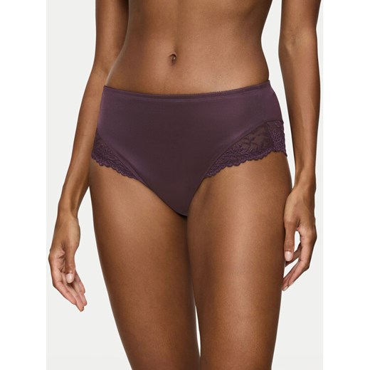 Triumph Figi klasyczne z wysokim stanem Ladyform Soft Maxi 10210671 Fioletowy ze sklepu MODIVO w kategorii Majtki damskie - zdjęcie 182642463