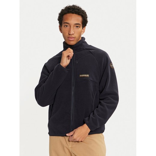 Napapijri Polar T-Dolent NP0A4HZP Granatowy Regular Fit ze sklepu MODIVO w kategorii Bluzy męskie - zdjęcie 182642520