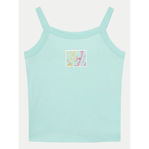 United Colors Of Benetton Top 3I1XCH01E Zielony Regular Fit ze sklepu MODIVO w kategorii Bluzki dziewczęce - zdjęcie 182642531