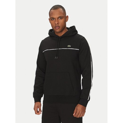 Lacoste Bluza SH9808 Czarny Classic Fit ze sklepu MODIVO w kategorii Bluzy męskie - zdjęcie 182642543