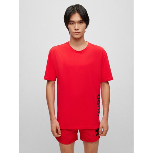 Hugo T-Shirt 50493727 Czerwony Relaxed Fit ze sklepu MODIVO w kategorii T-shirty męskie - zdjęcie 182642561