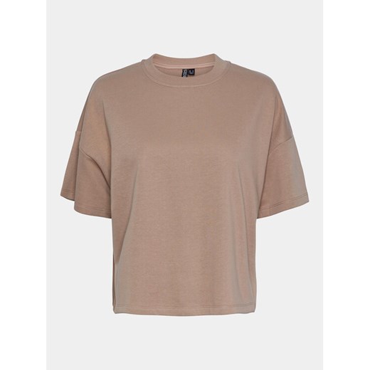 Pieces T-Shirt Chilli Summer 17118870 Beżowy Loose Fit Pieces XXS MODIVO