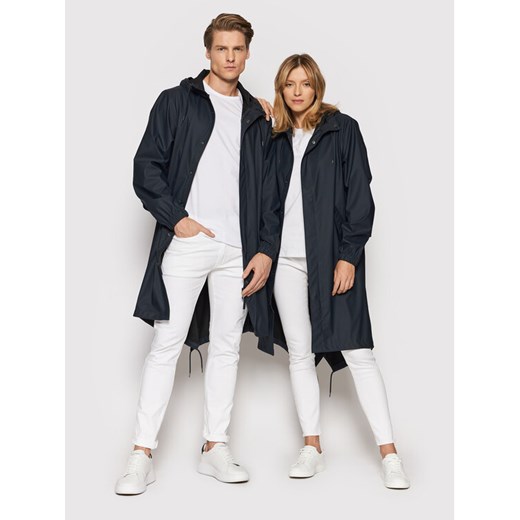 Rains Kurtka przeciwdeszczowa Unisex 18140 Granatowy Regular Fit ze sklepu MODIVO w kategorii Kurtki damskie - zdjęcie 182642841