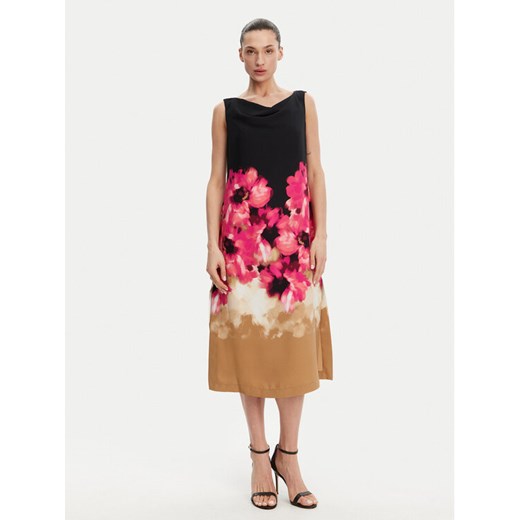 DKNY Sukienka koktajlowa DD4KH09C Czarny Regular Fit ze sklepu MODIVO w kategorii Sukienki - zdjęcie 182642920