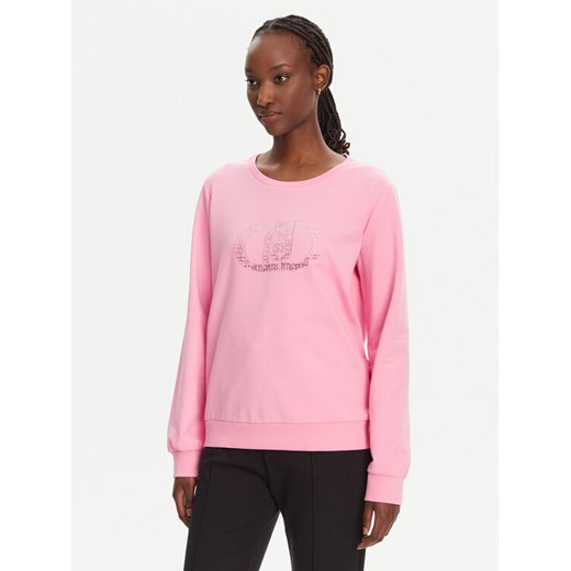Liu Jo Sport Bluza TA5168 FS090 Różowy Regular Fit ze sklepu MODIVO w kategorii Bluzy damskie - zdjęcie 182643001
