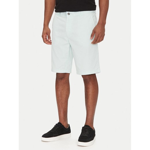 BOSS Szorty materiałowe Chino-Slim-Shorts 50536723 Błękitny Regular Fit ze sklepu MODIVO w kategorii Spodenki męskie - zdjęcie 182643013