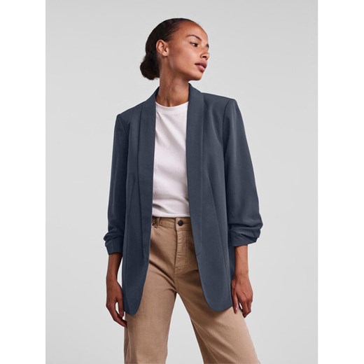Pieces Marynarka 17090996 Granatowy Regular Fit ze sklepu MODIVO w kategorii Marynarki damskie - zdjęcie 182643084