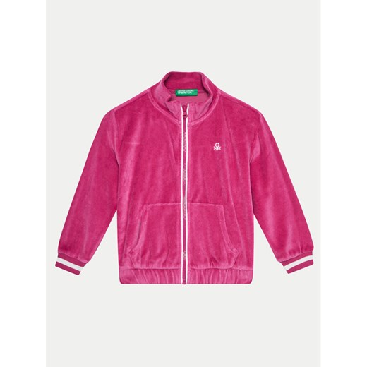 United Colors Of Benetton Bluza 3UK0G5036 Różowy Regular Fit ze sklepu MODIVO w kategorii Bluzy dziewczęce - zdjęcie 182643122